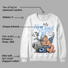 Powder Blue 9s DopeSkill Sweatshirt New No Days Off Graphic