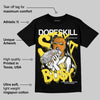 Yellow Snakeskin 11s DopeSkill T-Shirt Stay It Busy Graphic