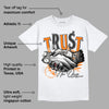 Dunk Low Magma Orange DopeSkill T-Shirt Trust No One Graphic