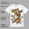 Wheat 13s DopeSkill T-Shirt Money Is Our Motive Bear Graphic