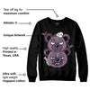 Mauve Off-Noir 2s DopeSkill Sweatshirt New Double Bear Graphic