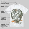 Olive Collection DopeSkill T-Shirt Money Longer Graphic