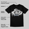 Black Metallic Reimagined 5s DopeSkill T-Shirt Rare Breed Type Graphic