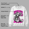 Dunk Low Active Fuchsia DopeSkill Sweatshirt Sick Bear Graphic