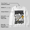 Black Cat 3s DopeSkill Sweatshirt Sorry I've Been Trappin Graphic