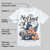 Awake NY x Racer Blue 5s DopeSkill T-Shirt New No Days Off Graphic