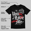 Foamposite One “Triple White” DopeSkill T-Shirt You’re Lost Without Me Graphic