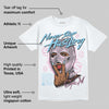 Paw Print Pink Foam 1s DopeSkill T-Shirt Never Stop Hustling Graphic