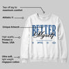 Storm Blue 1s 2025 DopeSkill Sweatshirt Better Myself Graphic