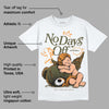 Olive 5s DopeSkill T-Shirt New No Days Off Graphic