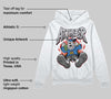 Grey Collection DopeSkill Hoodie Sweatshirt At The Top Graphic