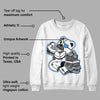 Midnight Navy 3s DopeSkill Sweatshirt Bear Steals Sneaker Graphic