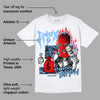 Powder Blue 9s DopeSkill T-Shirt Drip'n Never Tripp'n Graphic