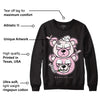 Dunk Low Pink Foam DopeSkill Sweatshirt New Double Bear Graphic