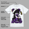 Field Purple 12s DopeSkill T-Shirt Hurt Bear Graphic