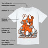 Orange Milk DopeSkill T-Shirt MOMM Bear Graphic