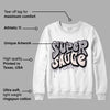 Cement Grey 2s DopeSkill Sweatshirt Super Sauce Graphic