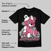 White Fluo Pink DopeSkill T-Shirt MOMM Bear Graphic