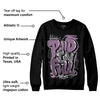 Mauve Off-Noir 2s DopeSkill Sweatshirt New Paid In Full Graphic