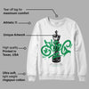 Lucky Green 3s DopeSkill Sweatshirt King Chess Graphic