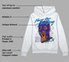 Dark Iris 3s DopeSkill Hoodie Sweatshirt Never Stop Hustling Graphic