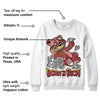 Dune Red 13s DopeSkill Sweatshirt Born To Be Rich Graphic