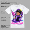 Dunk Purple Championship Court White DopeSkill T-Shirt Heaven Sent Graphic