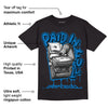 AJ 1 Dark Marina Blue DopeSkill T-Shirt Paid In Full Graphic