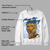 Dunk Blue Jay and University Gold DopeSkill Sweatshirt Never Stop Hustling Graphic