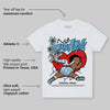 Legend Blue 11s DopeSkill Toddler Kids T-shirt No Fake Love Graphic