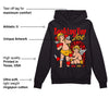 Red Collection DopeSkill Hoodie Sweatshirt Looking For Love Graphic