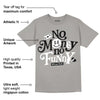 Grey Collection DopeSkill Grey T-shirt No Money No Funny Graphic