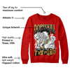 Red Collection DopeSkill Red Sweatshirt Sorry I've Been Trappin Graphic