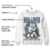 AJ Spizike White Obsidian DopeSkill Sweatshirt Real Lover Graphic