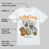 Olive 5s DopeSkill T-Shirt Feeling Lucky Graphic