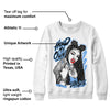 Powder Blue 9s DopeSkill Sweatshirt New H.M.O Graphic