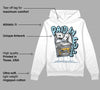 Blue Grey 13s DopeSkill Hoodie Sweatshirt Paid In Full Graphic