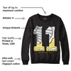 Yellow Snakeskin 11s DopeSkill Sweatshirt No.11 Graphic