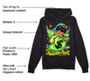 Neon Green Collection DopeSkill Hoodie Sweatshirt Heaven Sent Graphic