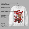 Cherry 12s DopeSkill Sweatshirt Money Is Our Motive Bear Graphic