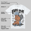 NB 2000 “Silver/Blue” DopeSkill T-Shirt False Love Graphic