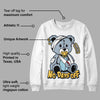 Blue Grey 13s DopeSkill Sweatshirt Hurt Bear Graphic