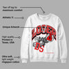 Cherry 12s DopeSkill Sweatshirt Loser Lover Graphic