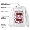 Team Red 1s DopeSkill Sweatshirt Grind Shine Graphic