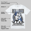 Awake NY x Racer Blue 5s DopeSkill T-Shirt Real Lover Graphic