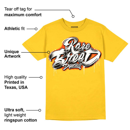 Vivid Sulfur 4s DopeSkill Yellow T-shirt Rare Breed Type Graphic