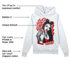 Red Cement 4S DopeSkill Hoodie Sweatshirt New H.M.O Graphic