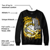 Yellow Snakeskin 11s DopeSkill Sweatshirt Takin No L's Graphic