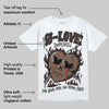 Baroque Brown 12s DopeSkill T-Shirt Crying Heart Graphic