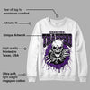 Field Purple 12s DopeSkill Sweatshirt Trapped Halloween Graphic